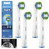 4x KONCÓWKA BRAUN ORAL-B PRECISION CLEAN MAX DO SZCZOTECZKI ELEKTRYCZNEJ
