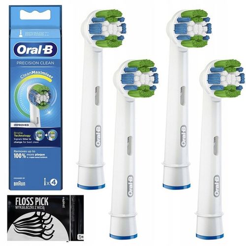 4x KONCÓWKA BRAUN ORAL-B PRECISION CLEAN MAX DO SZCZOTECZKI ELEKTRYCZNEJ na Arena.pl