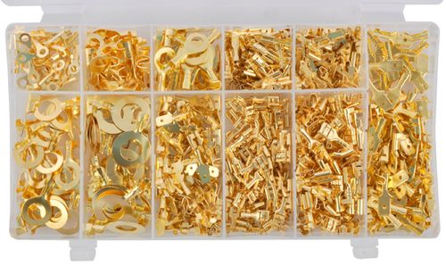 ZESTAW KONEKTORÓW KABLOWYCH SAMOCHODOWYCH 750 MĘSKIE ŻEŃSKIE OKRĄGŁE na Arena.pl