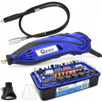 MINI SZLIFIERKA 170W DO SZLIFOWANIA DREWNA METALU FREZARKA + OSPRZĘT 222