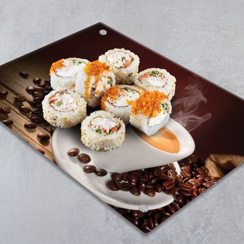 SZKLANA DESKA KUCHENNA 60x20 265c Grill na Arena.pl