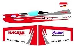 Extra 330SC Double Hacker ARF Red - Samolot Hacker Model na Arena.pl