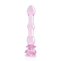 Dildo Dream Toys Glaze Glass Różowy