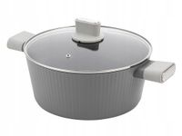 GARNEK TRADYCYJNY ALUMINIOWY FLORINA SERRANO 28cm 6,1l