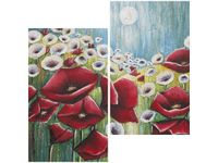 60X60CM MAKI ŚWIETLE KSIĘŻYCA DWU OBRAZ ŚCIAN