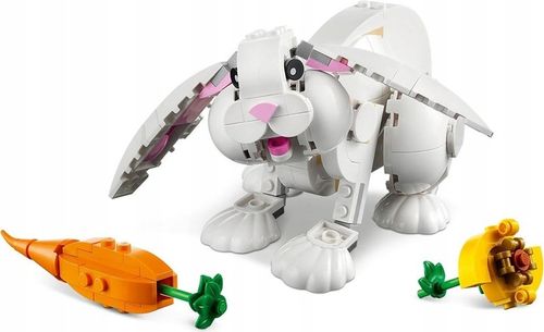 KLOCKI LEGO CREATOR 31133 BIAŁY KRÓLIK PAPUGA FOKA NOWY DLA DZIECI + TORBA na Arena.pl