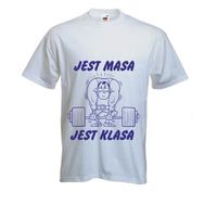 Koszulka T-SHIRT z napisem JEST MASA JEST KLASA