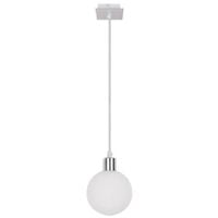 Zwisowa lampa Oden 31-03232 Candellux kula nad wyspę biała chrom