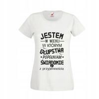 ŚMIESZNA Koszulka T-SHIRT tekst Małej Mi nadruk