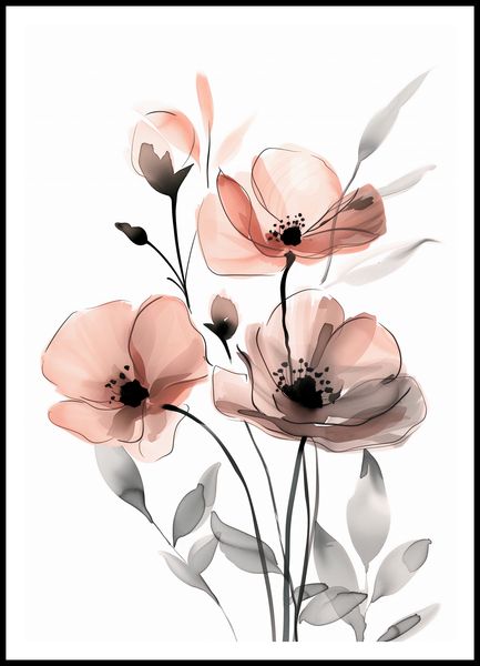 Plakat 70x100cm Subtelny Okaz zdjęcie 3