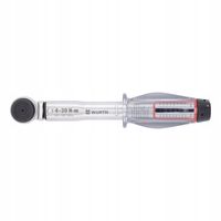 WURTH KLUCZ DYNAMOMETRYCZNY Z POKRĘTEM Z GRZECHOTKĄ 1/4 4-20NM 0714720020