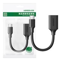 Adapter OTG UGREEN US154 USB-C do USB-A 3.0 15cm Czarny