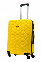 WALIZKA PODRÓŻNA ROZMIAR ŚREDNI M 4KOŁA 60L BAGIA ABS AMSTERDAM KOLORY