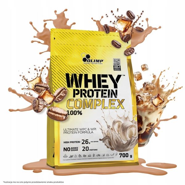 OLIMP WHEY PROTEIN COMPLEX 100% 700g BIAŁKO RZEŹBA zdjęcie 1