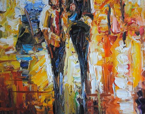 Impresja miejska (50x60cm) na Arena.pl