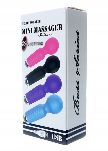 Stymulator-Rechargeable Mini Masager USB 20 Functi zdjęcie 7