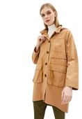 SISLEY parka damska beżowa rozmiar 34