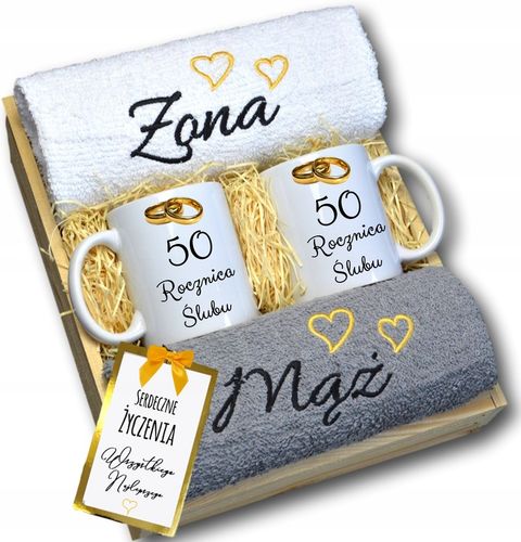 Prezent na rocznicę ślubu Jubileusz 20 30 40 50 na Arena.pl