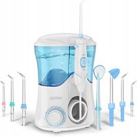 2 x Irygator Zębów Dentystyczny Zębów Jamy Ustnej 8 Końcówek 600ml 10xMocy