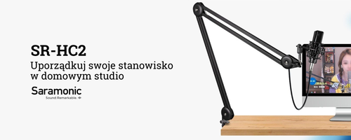 Ramię mikrofonowe do biurka Saramonic SR-HC2 na Arena.pl