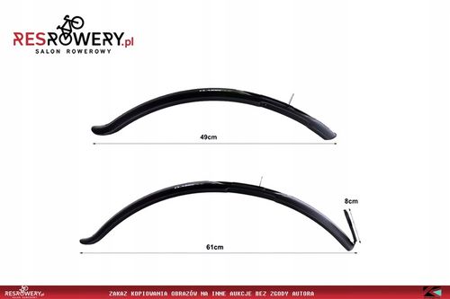 KOMPLET BŁOTNIKÓW SIMPLA CLASSIC SDE 24 - 26 CALI na Arena.pl