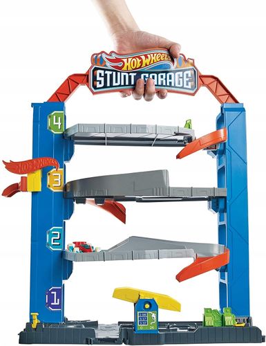Hot Wheels City Garaż parking z windą na Arena.pl