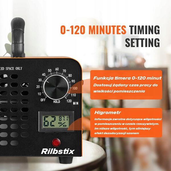 GENERATOR OZONU OZONATOR LEHMANN 60 000 MG/H TIMER zdjęcie 8