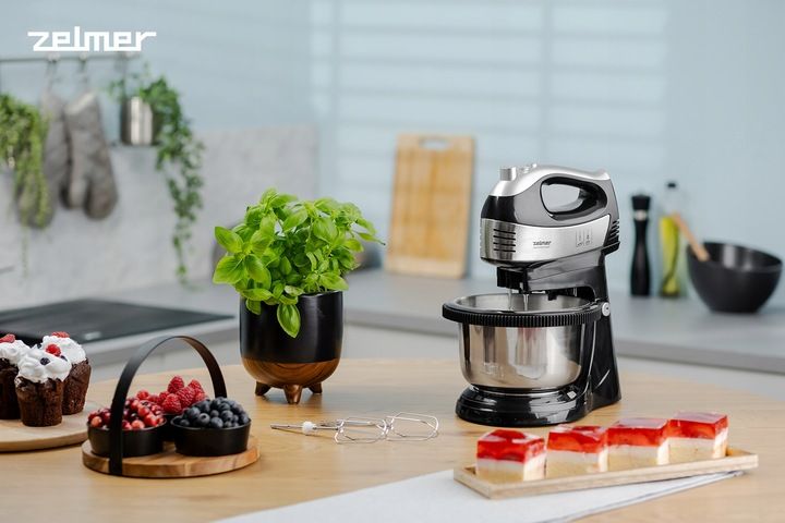 MIKSER RĘCZNY ZELMER LEKKI ROBOT KUCHENNY 4 KOŃCÓWKI Z MISĄ 2,5L TURBO 700W zdjęcie 7
