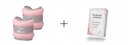 OBCIĄŻNIKI CIĘŻARKI NA KOSTKI NADGARSTKI RĘCE NOGI 2x0,5KG CIĘŻARKI FIT.ME na Arena.pl
