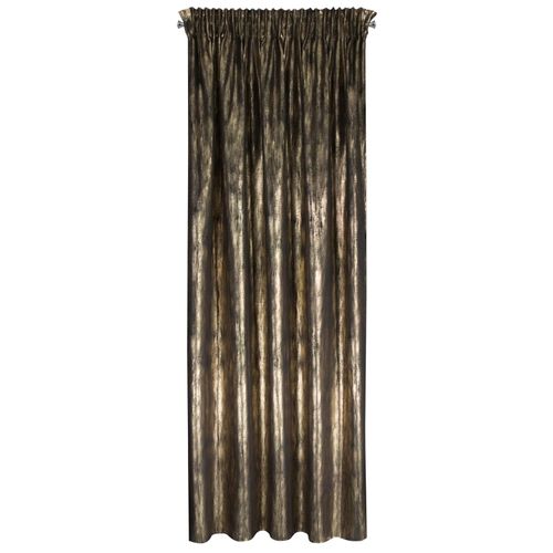 ZASŁONA GOTOWA EMILA NA TAŚMIE 140 X 270 CM CZARNY+ZŁOTY na Arena.pl