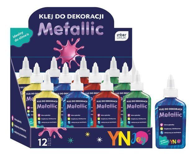 KLEJ DO DEKORACJI METALLIC YNJOY 5902277273628 zdjęcie 2