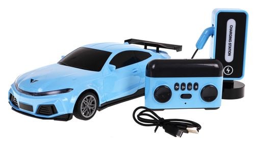 Autko R/C + Stacja Ładowania Niebieski na Arena.pl