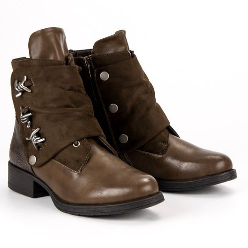 Brązowe Botki Bikery r.41 na Arena.pl