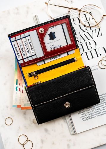 portfel damski skórzany rd-38-ndm-5573 multi black na Arena.pl