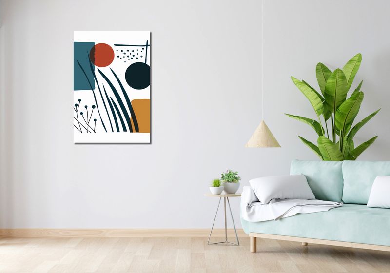 Obraz 60x90cm Przerys nad Treścią zdjęcie 2