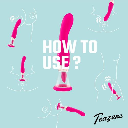 pleasure pump with g spot vibrator   pink na Arena.pl