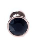 plug-jewellery red gold plug- black