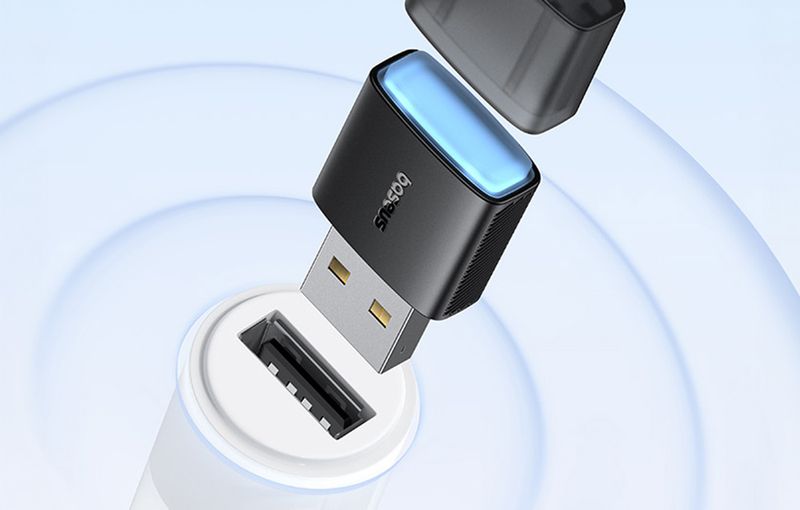 Adapter WiFi Baseus FastJoy 300Mbps (czarny) zdjęcie 1