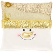 Poszewka na poduszkę 40x40 cm bałwanek świąteczna