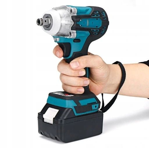 AKUMULATOROWY KLUCZ UDAROWY BEZSZCZOTKOWY 650Nm 1280W + 3x BATERIA 18V zdjęcie 10