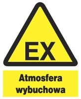 ZOO-25 - EX atmosfera wybuchowa- znak BHP