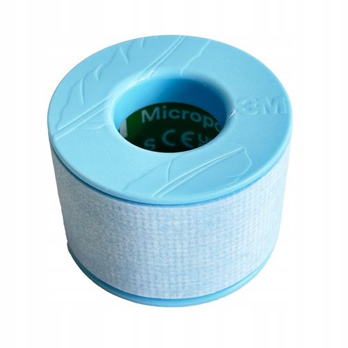taśma silikonowa do rzęs 3M nieuczulająca 2,5cmx5m Micropore S na Arena.pl