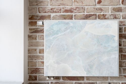 Osłona MAGNETYCZNA Na Grzejnik Jasny Marmur Abstrakcja 110cm x 60cm na Arena.pl