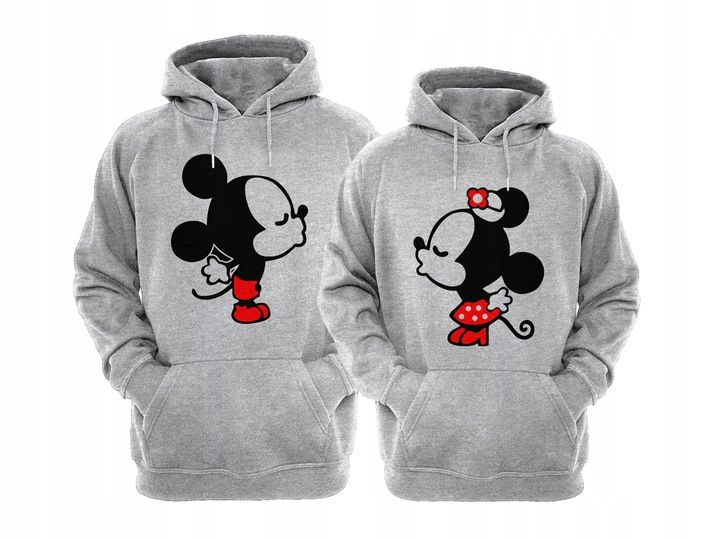 ZESTAW DWÓCH BLUZ Z KAPTUREM DLA ZAKOCHANYCH PAR zdjęcie 8