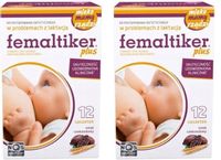 2x FEMALTIKER PLUS smak czekoladowy 12 saszetek