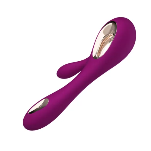 lelo soraya wave deep rose silikonowy model z technologią wavemotion na Arena.pl