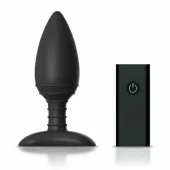 nexus ace m silikonowy zdalnie sterowany plug anatomiczny 12 cm czarny