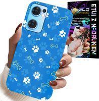 ETUI DO OPPO RENO7 5G - ŁAPKI KOŚCI PIES PATROL WZORY DLA DZIECI