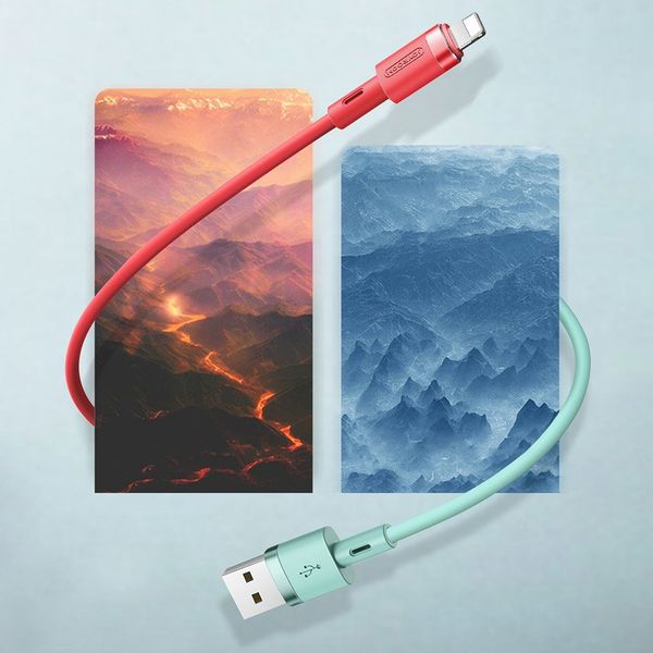 Kabel przewód do iPhone USB - Lightning 2.4A 1.2m biały zdjęcie 5