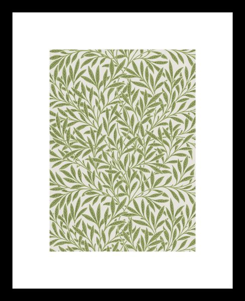 Plakat 13x18cm Willow Pattern, Morris Vintage do Salonu zdjęcie 3